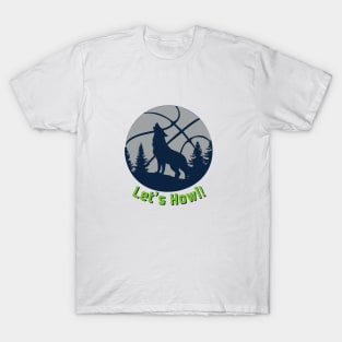 Let's Howl Wolf "Outdoors" T-Shirt